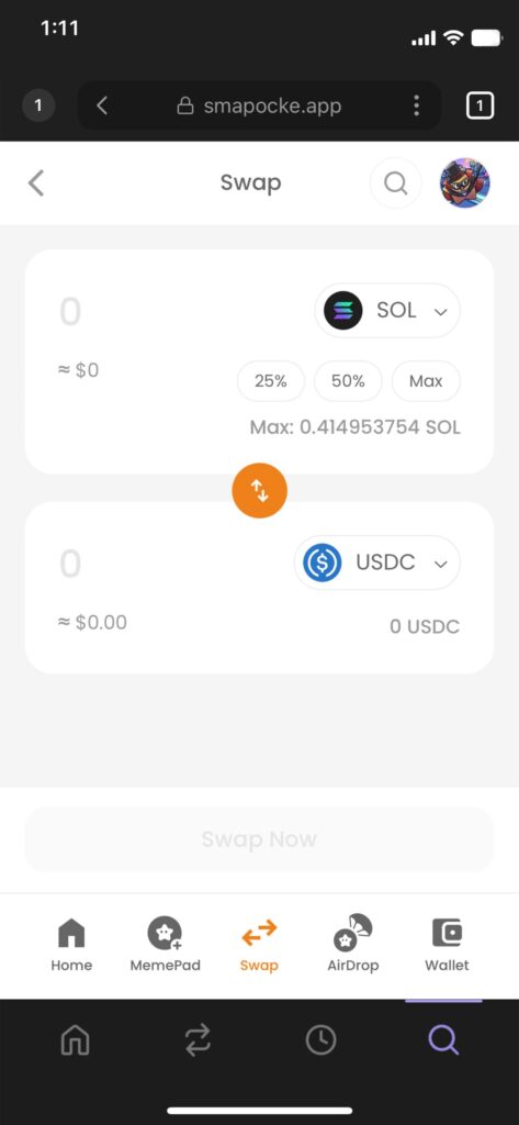 Smapocke - How it Works - Swap