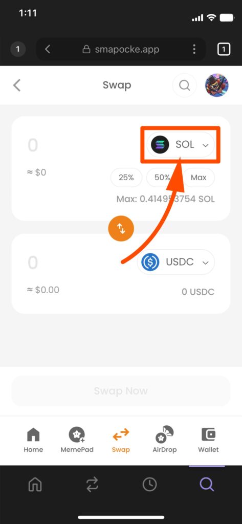 Smapocke - How it Works - Swap