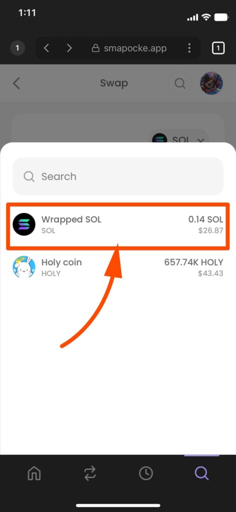 Smapocke - How it Works - Swap