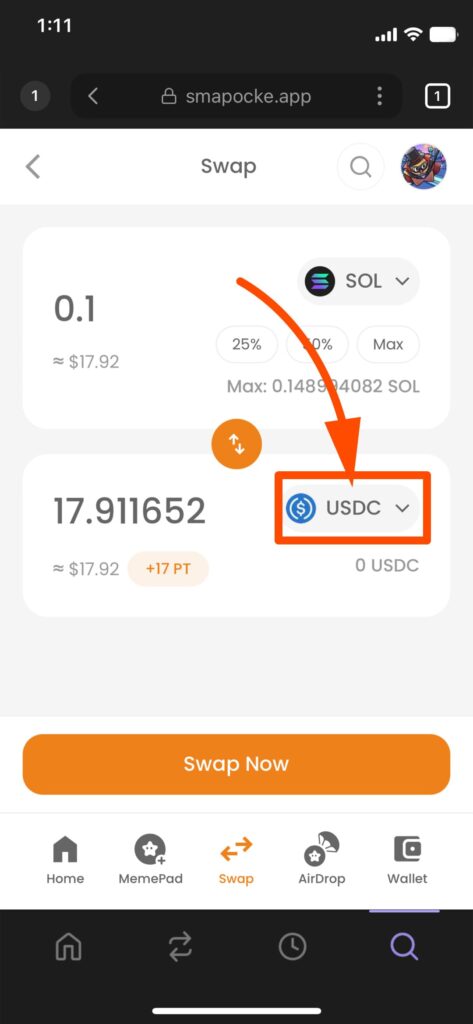 Smapocke - How it Works - Swap