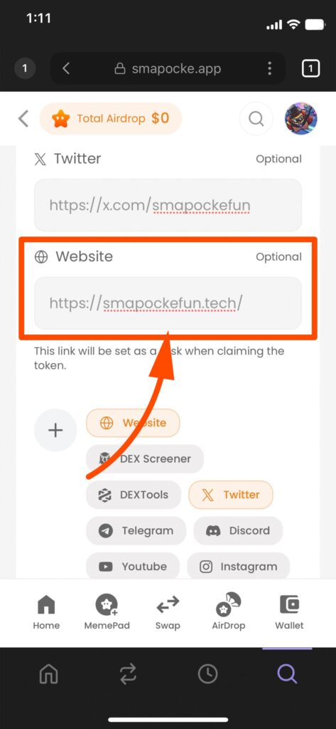 Smapocke - How it Works - Launch Token