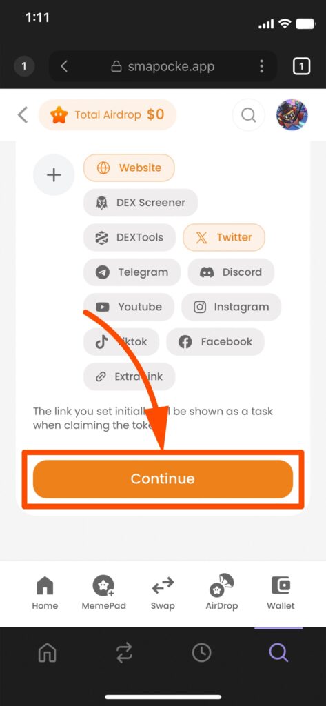 Smapocke - How it Works - Launch Token