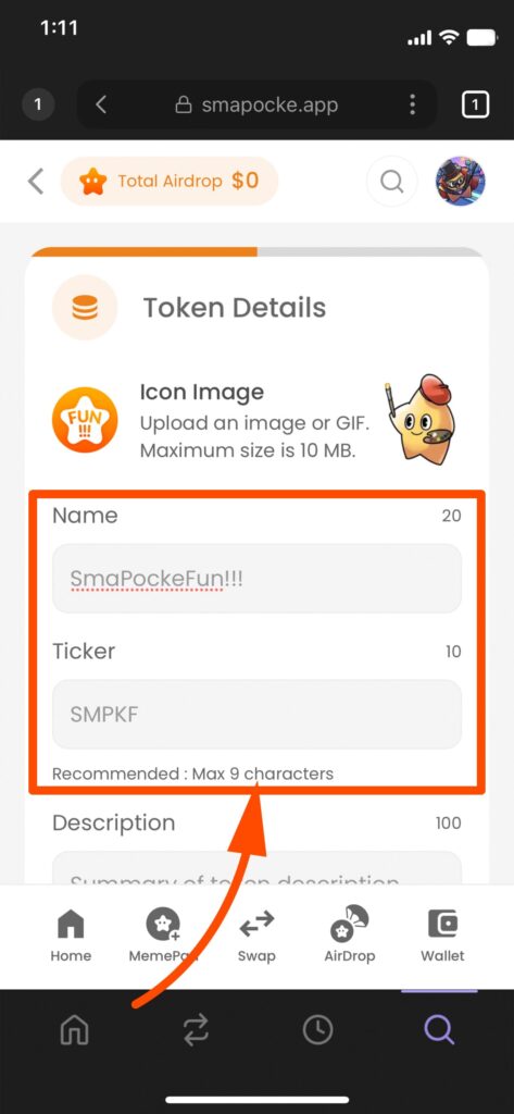 Smapocke - How it Works - Launch Token