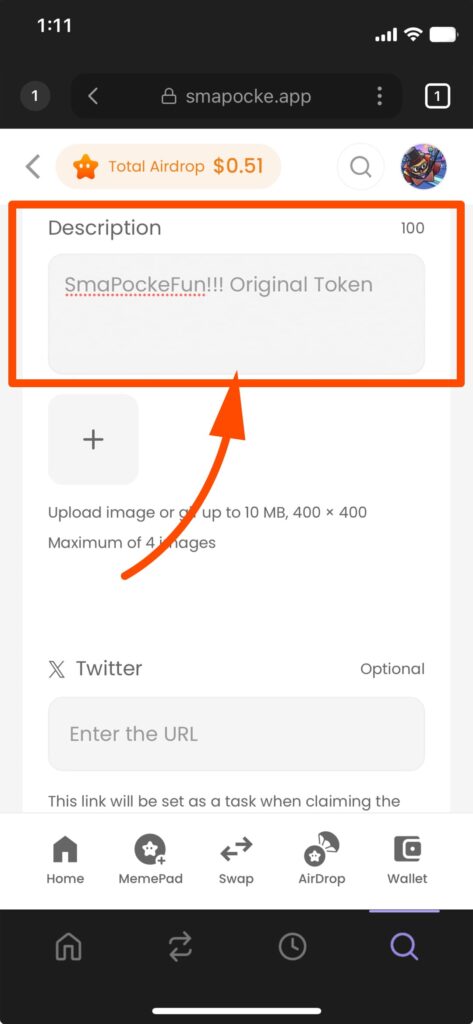 Smapocke - How it Works - Launch Token