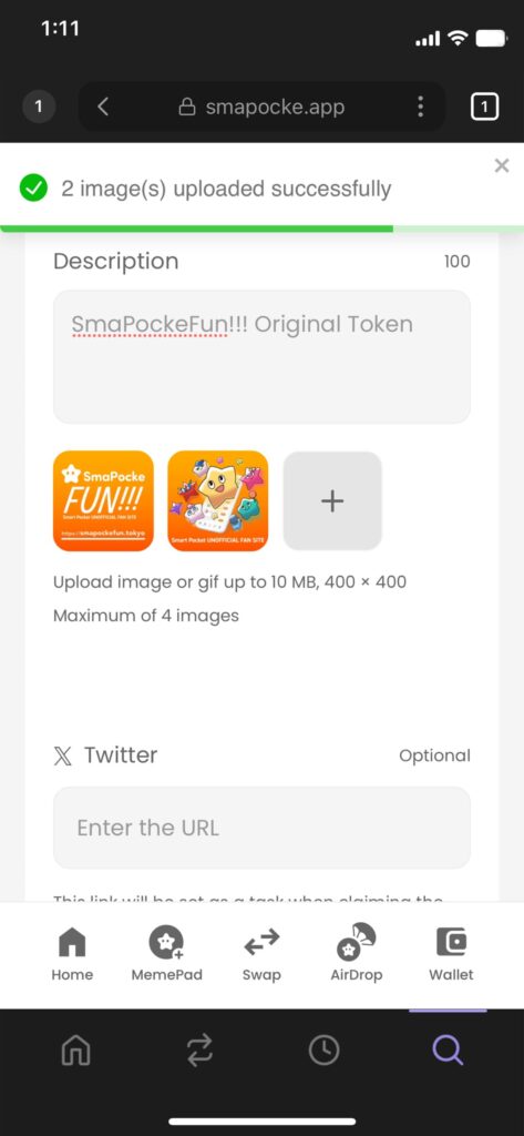 Smapocke - How it Works - Launch Token