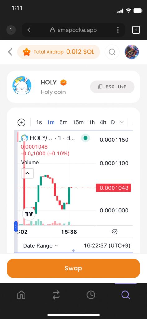 Smapocke - How it Works - Wallet
