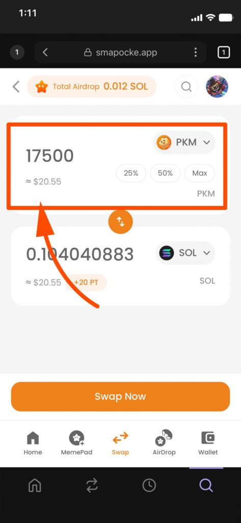 Smart Pocket : Don’t Miss Out! Act Fast! Earn Points & Airdrops through Consecutive Swaps